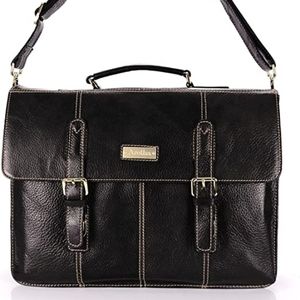 NWOT Aretha Genuine Leather Laptop Bag and Briefcase